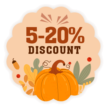 5-20% Discount