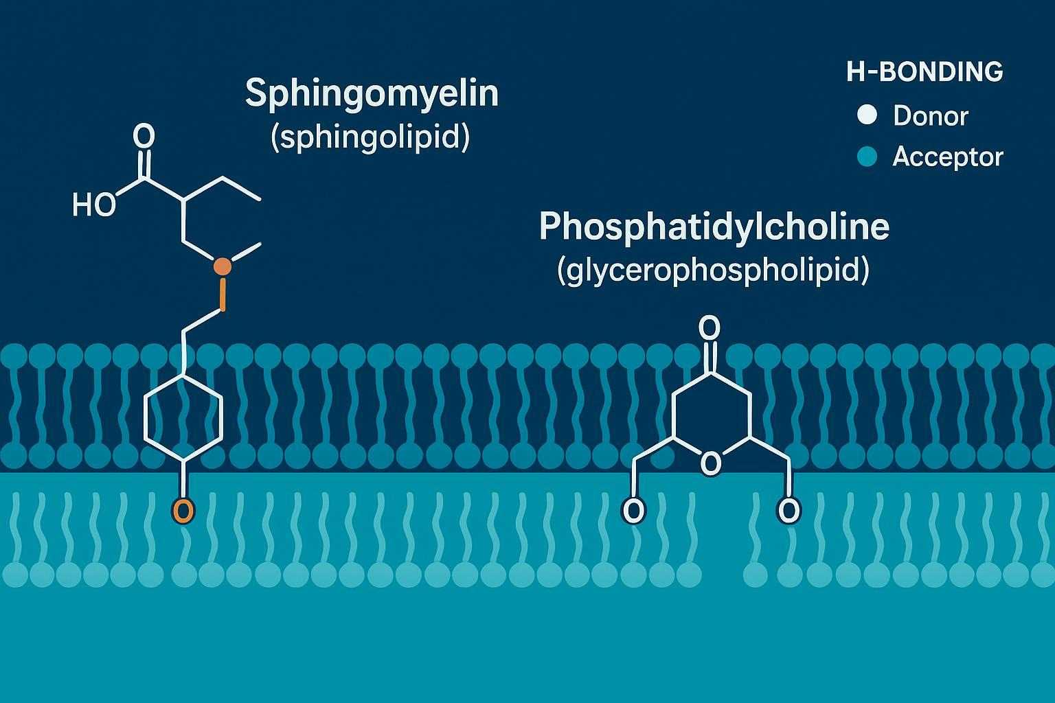 Sphingomyelin vs. Phosphatidylcholine: Structure, Composition, and Key Biological Differences