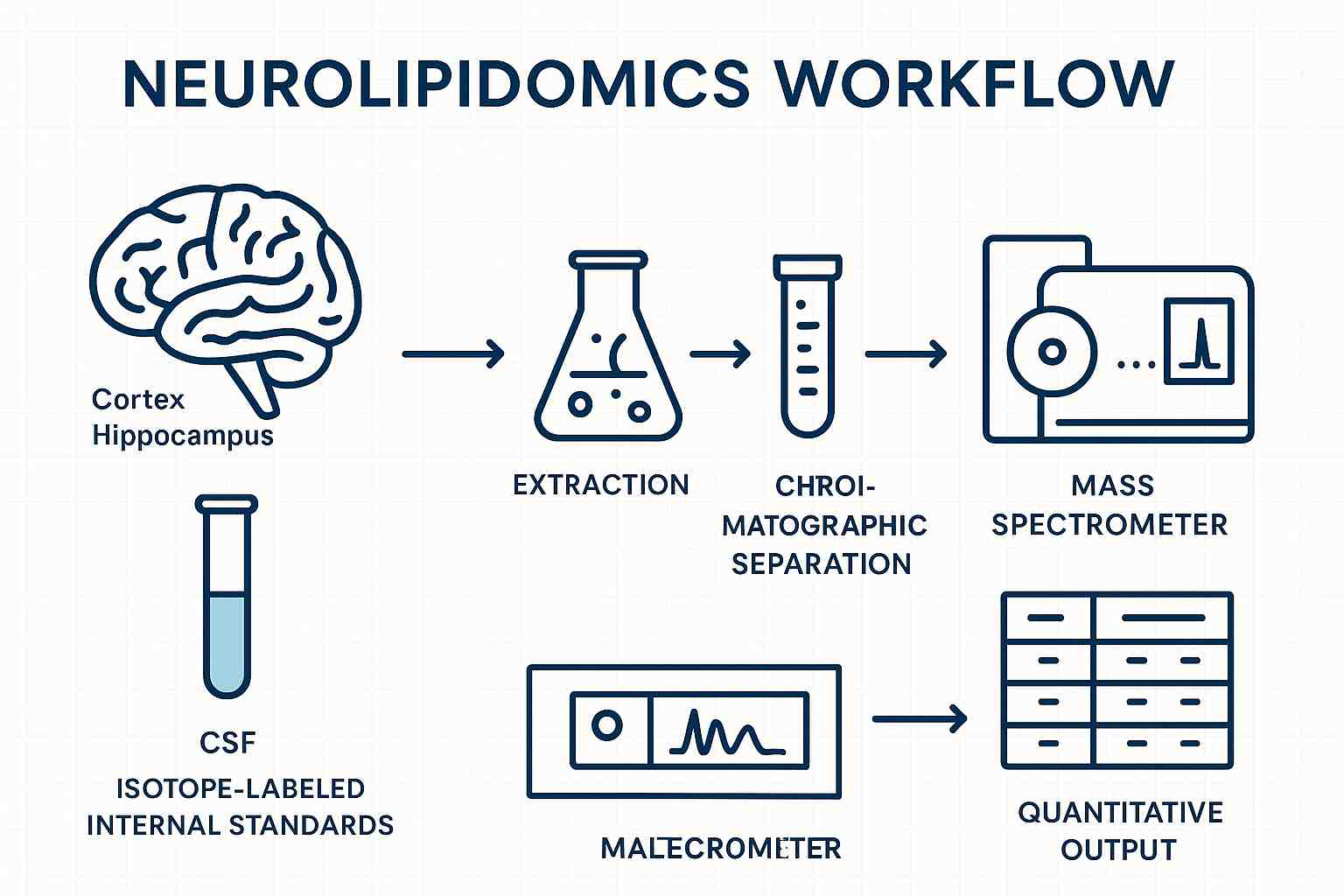 Neurolipidomics Strategy for Sphingomyelin Analysis in Brain Tissue and CSF